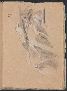 Verona Sketchbook: Drapery Study Page 43