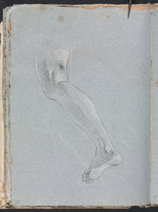 Verona Sketchbook: Left leg (detail) by Francesco Lorenzi