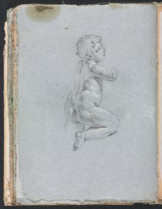 Verona Sketchbook: Putto in profile (page 64)