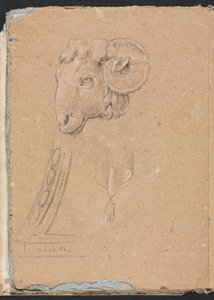 Verona Sketchbook: Rams head page12, 1760