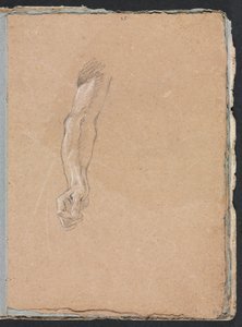 Verona Sketchbook: Right arm and hand (page 49) by Francesco Lorenzi