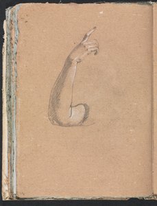 Verona Sketchbook: Right arm and hand page 66