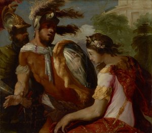 Rinaldo and the Mirror-Shield