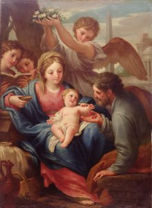 Madonna and Child with St. Joseph, or The Rest on the Flight into Egypt