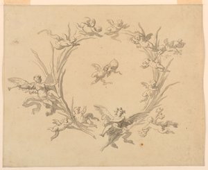 Study for Fresco Decoration, Quirinal Palace, Rome
