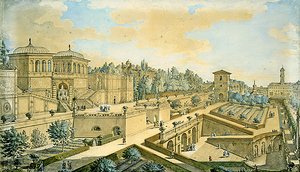 View of Rome by Francesco Panini