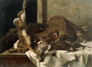 Still life with game