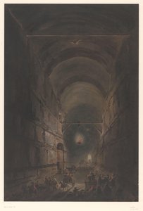 Grotto of Pausillipo by Francesco Piranesi