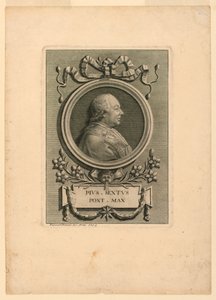 Pope Pius VI (1775-1799) by Francesco Piranesi