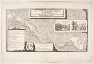 Topography of the Factories Discovered in the City of Pompeii by Francesco Piranesi