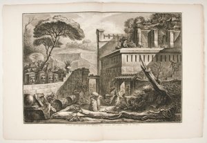 View of the Tomb of Marnia by Francesco Piranesi