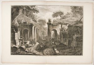 Veduta della Porta dell by Francesco Piranesi