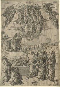 The Assumption of the Virgin, c. 1495 by Francesco Rosselli