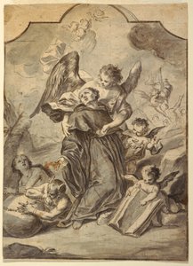Vision of Sainted Benedictine Monk, 1776 by Francesco Saverio Mergolo