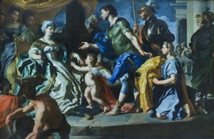 Dido Receiving Aeneas and Cupid Disguised as Ascanius, c.1720s