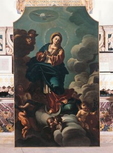 Immaculate Conception, attributed to Francesco Solimena, Cathedral of San Pardo, Larino, Molise