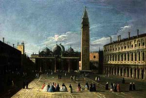 A View of the Piazza San Marco, Venice