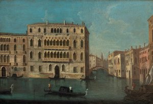 Canal Grande and Palazzo Foscari