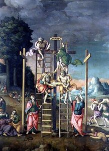The Deposition of Christ by Francesco Ubertini Verdi Bachiacca