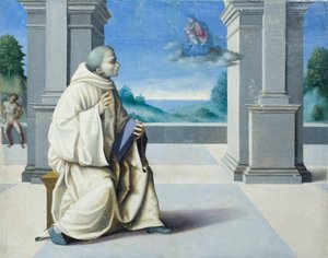 Vision of Saint Bernard of Clairvaux by Francesco Ubertini Verdi Bachiacca