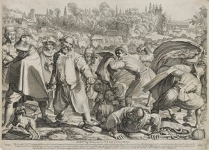 The Street Fight by Francesco Villamena