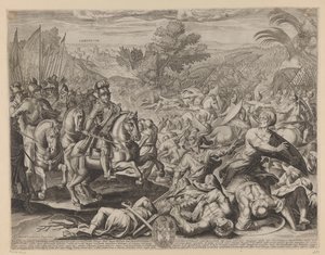 Victory of Wladislaus Wasa by Francesco Villamena