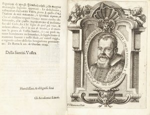 Portrait of Galileo Galilei by Francesco Villamena