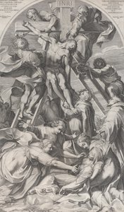 The Descent from the Cross, 1606 by Francesco Villamena
