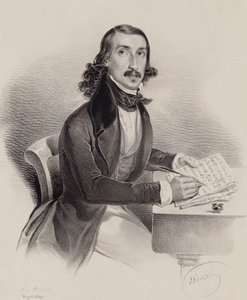 Portrait of the Singer and Composer Giacinto Marras