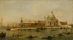 Venice: The Dogana and Santa Maria della Salute