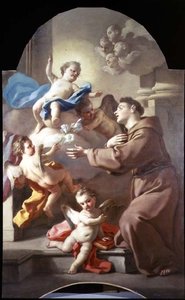 St. Anthony of Padua by Francesco de Mura