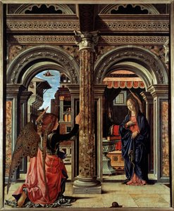 The Annunciation by Francesco del Cossa