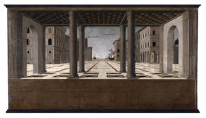 Ideal City Architectural View by Francesco di Giorgio