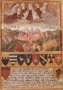 The Virgin protecting Siena against earthquakes in 1466