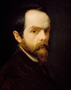 Self-Portrait by Francesco or Eugene Pescatori