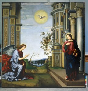 Annunciation, 1505 by Francia