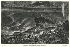 The Passage of the Israelites through the Red Sea by Francis (after) Danby