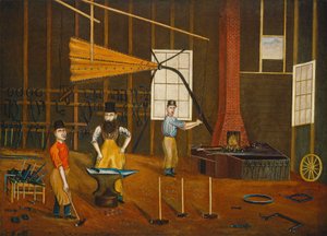 Blacksmith Shop by Francis A. Beckett