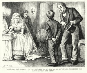 Illustration for Great Expectations by Charles Dickens by Francis Arthur Fraser