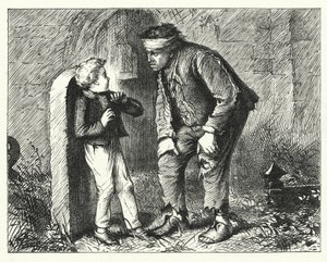 Illustration for Great Expectations by Charles Dickens by Francis Arthur Fraser