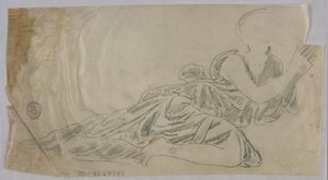 Drapery Study by Francis Augustus Lathrop