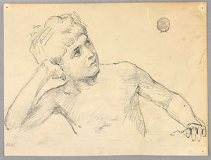 Figure Study by Francis Augustus Lathrop