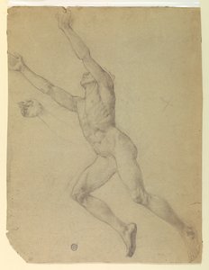 Figure Study for Diana and Her Attendants among the Constellations by Francis Augustus Lathrop