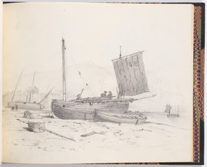 Fishing Boats by Francis Augustus Lathrop