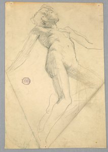 Sketch of a Female Nude