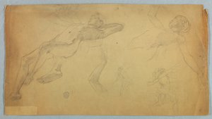 Sketches of Nude Figures