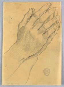 Study of Hands by Francis Augustus Lathrop