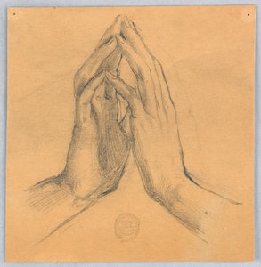 Study of Hands by Francis Augustus Lathrop