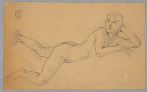 Study of Nude Figure