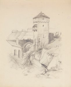 Tower in a Village by Francis Augustus Lathrop